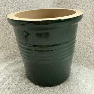 Pampered Chef Green Utensil Crock and Insert New Traditions Family Heritage